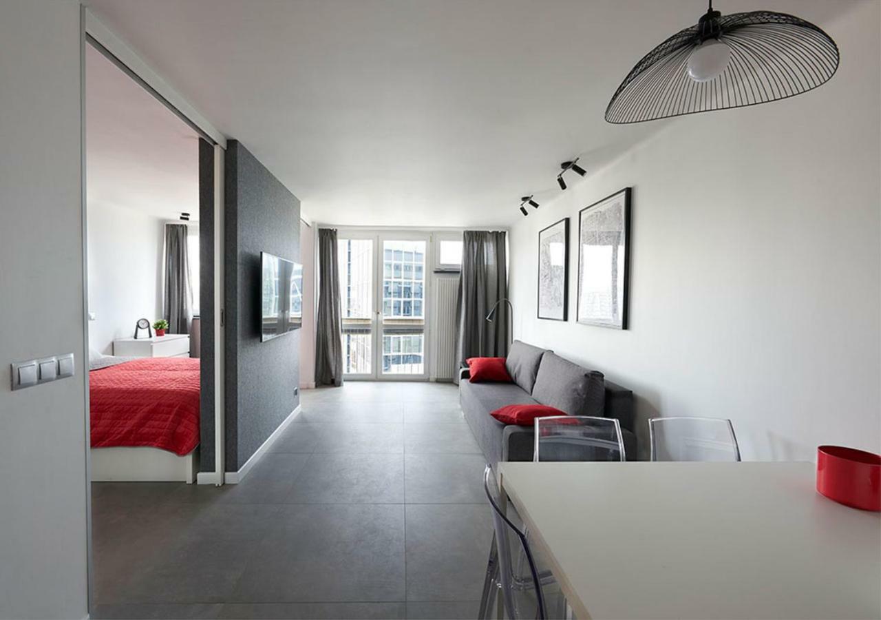 Aroma Apartments Rondo Onz Warschau Buitenkant foto